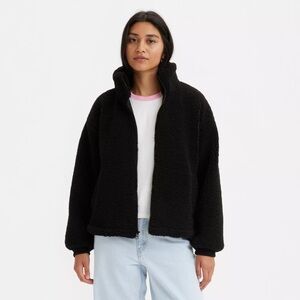 Levi’s Teddy Sherpa Jacket in Black